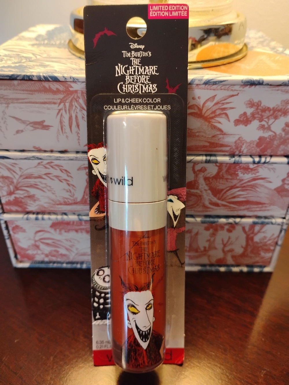 Disney The Nightmare Before Christmas Lip & Cheek Color - Red Orange